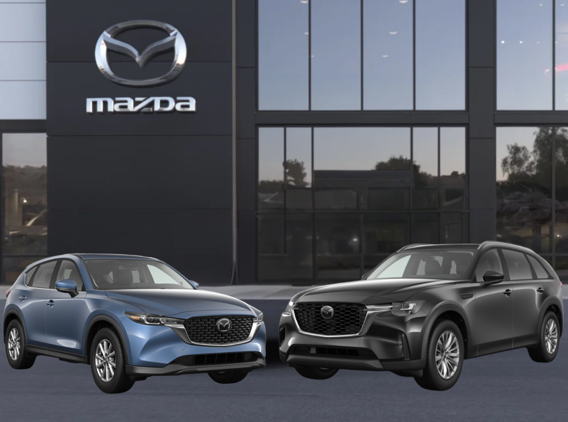 The 2023 Mazda CX-5 and 2024 Mazda CX-90 at Neil Huffman Mazda