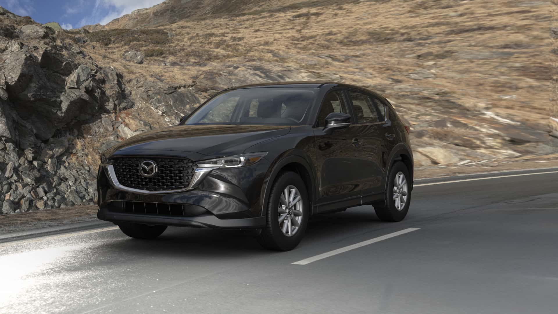 2023 Mazda CX-5 2.5 S Deep Crystal Blue Mica | Neil Huffman Mazda in Louisville KY