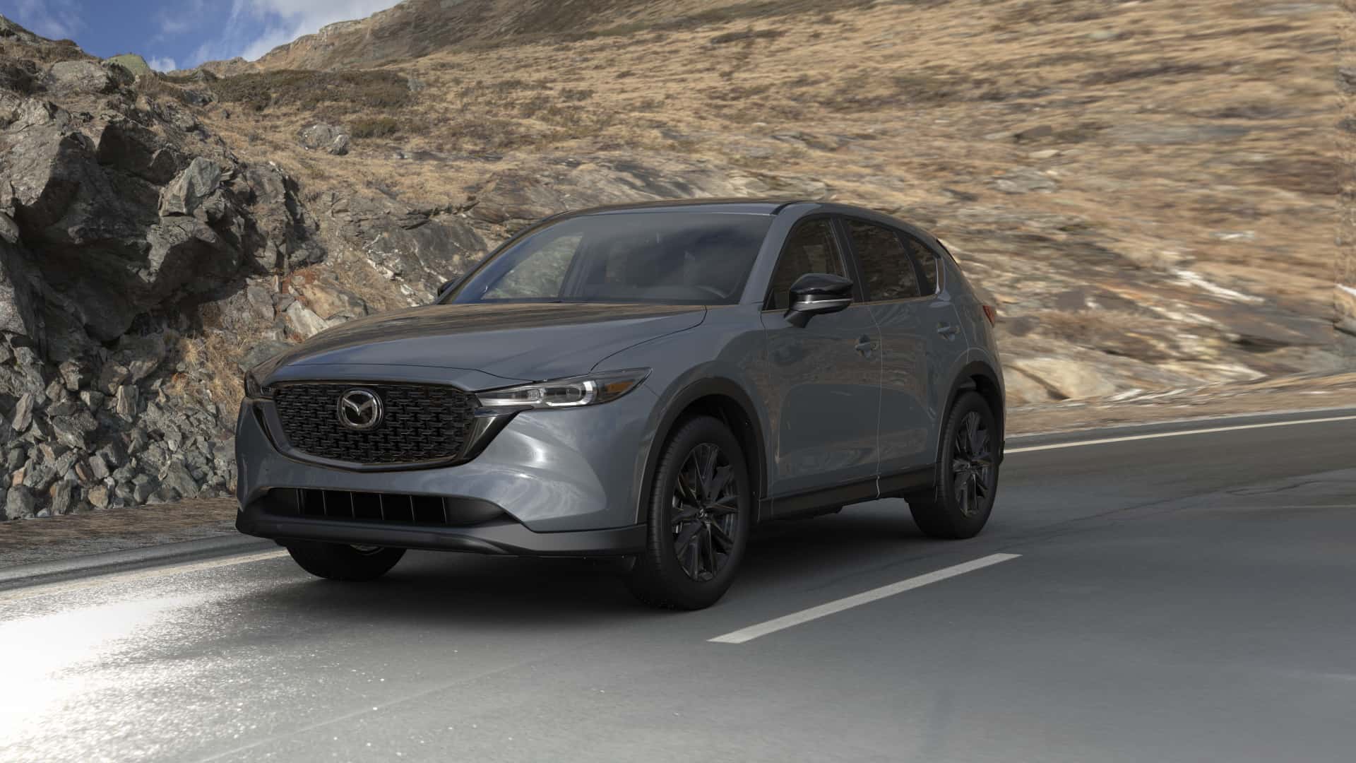 2023 Mazda CX-5 2.5 S Carbon Edition Polymetal Gray Metallic | Neil Huffman Mazda in Louisville KY